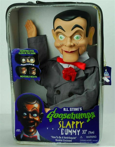 Slappy doll for sale - Original Slappy Ventriloquist Dummies from Goosebumps for SALE – 7 Different Slappy Doll Versions. Able to strike fear in the hearts of all children (and adults), Slappy ventriloquist dummy from the Goosebumps series of books and films is one of the most coveted, universally respected and adored ventriloquist dolls available today. 
